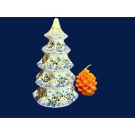 H1A Bunzlau Kerstboom 24,5 cm 1822 Kerst